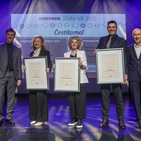 Zlata nit 2025 podelitev