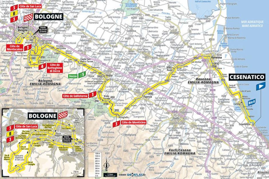 Trasa 2. etape Toura | Avtor: Cyclingstage