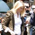 Gwyneth na snemanju nove reklame za modno agencijo Tod.