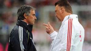 jose mourinho louis van gaal