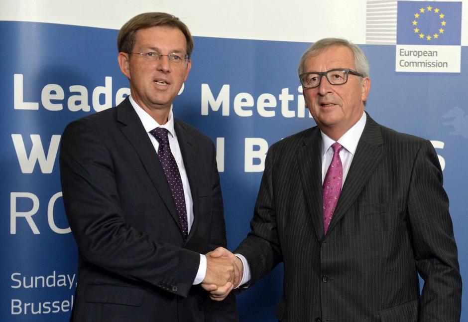 Cerar in Juncker | Avtor: EPA