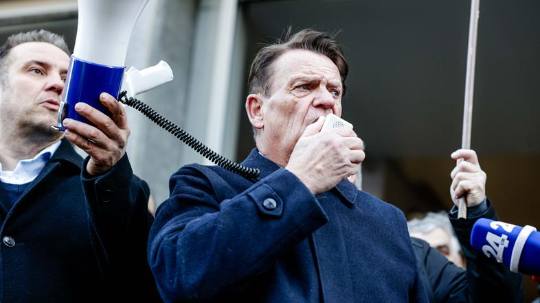 protestni shod, ki ga organizirata Inštitut 1.oktober in ljudska iniciativa Glas upokojencev, Pavle Rupar