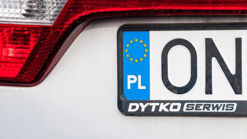 Registrska oznaka poljske