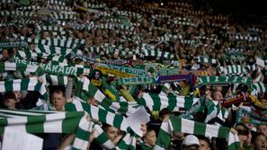 Celtic Park Glasgow Celtic navijači