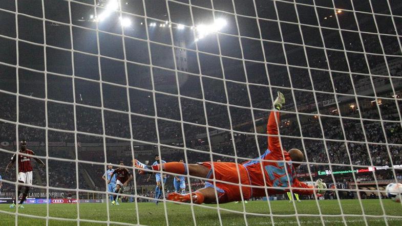 Balotelli Reina AC Milan Napoli Serie A Italija liga prvenstvo