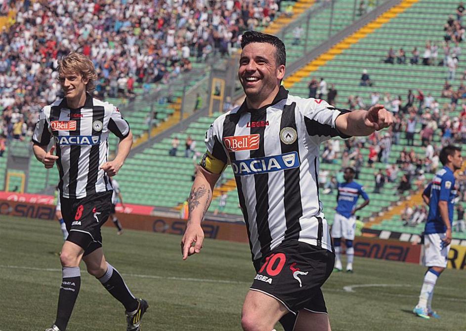 Di Natale Udinese Sampdoria Serie A Italija liga prvenstvo