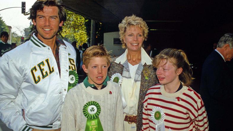 Pierce Brosnan, Cassandra Harris