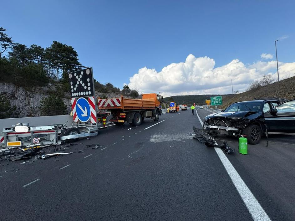 Prometna nesreča pri Kozini