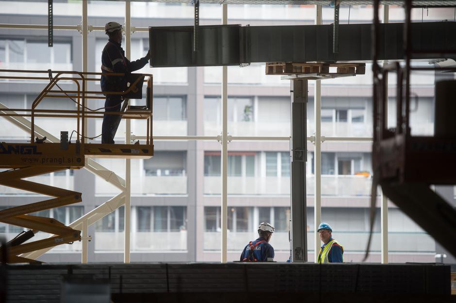 gradbišče Aleja Šiška | Avtor: Anže Petkovšek