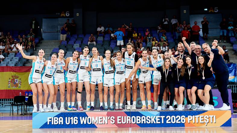 ženska košarkarska reprezentanca do 16 let