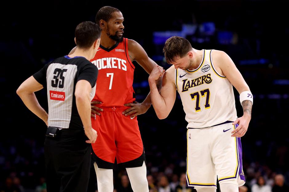 Kevin Durant in Luka Dončić | Avtor: Profimedia