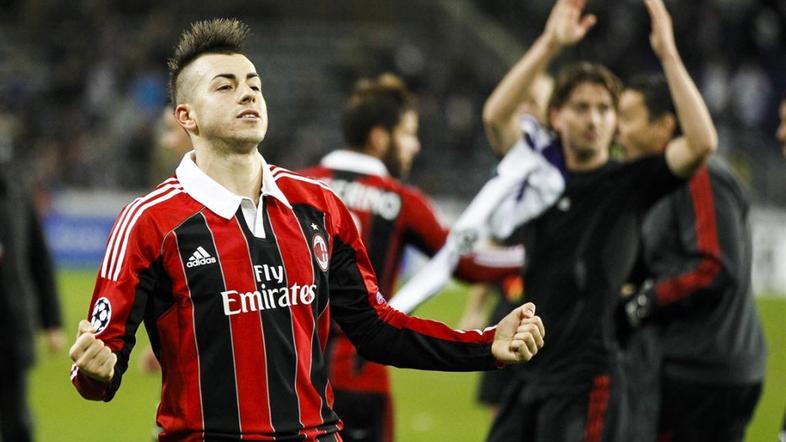 El Shaarawy Anderlecht AC Milan Liga prvakov