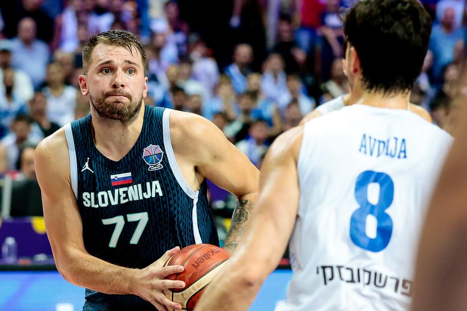 eurobasket 2025 Izrael Slovenija, luka dončić | Avtor: Saša Despot