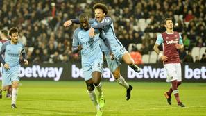 Yaya Toure Manchester City West Ham