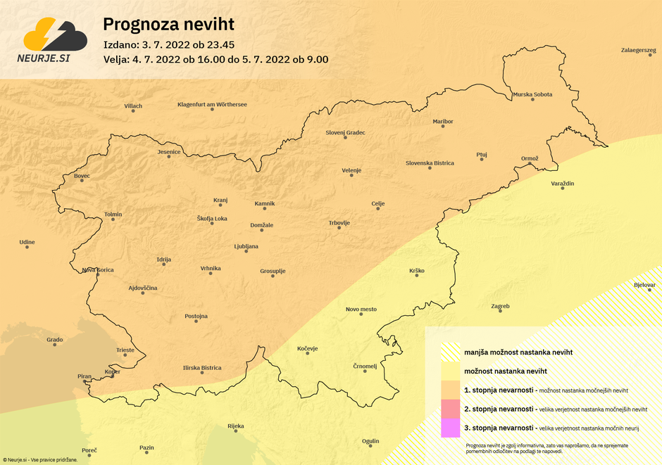 Karta neviht | Avtor: Neurje.si