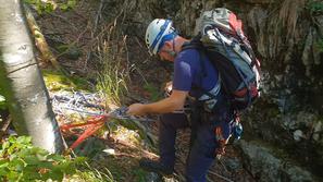 Iskalna akcija na območju Vojskega