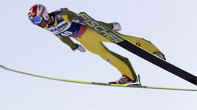 Kranjec Harrachov poleti jutranja tekma svetovni pokal smučarski skoki