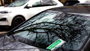 kazen za nepravilno parkiranje