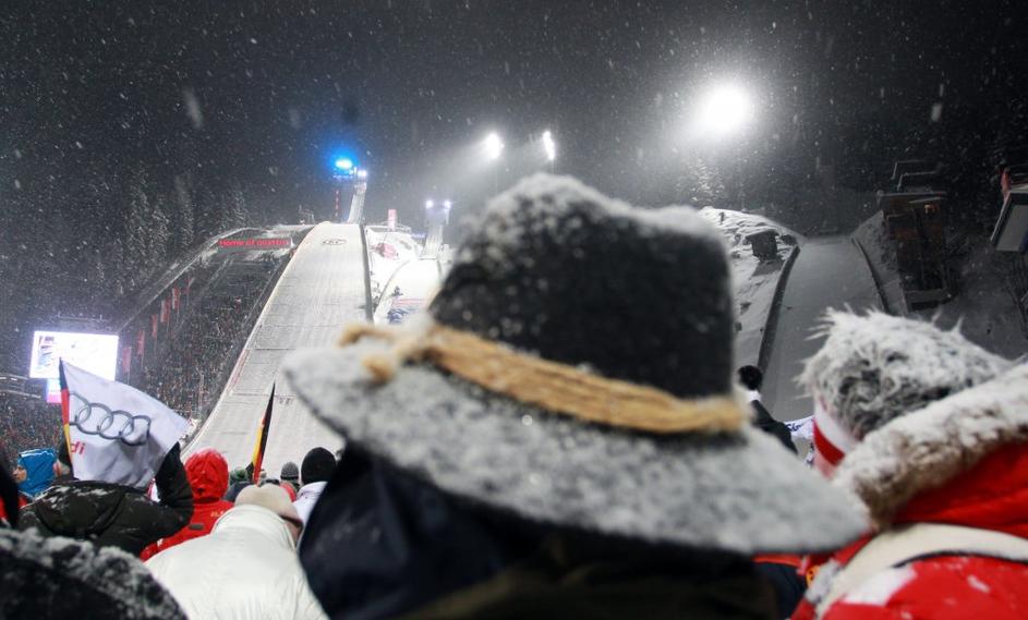 Oberstdorf novoletna turneja Schattenbergschanze