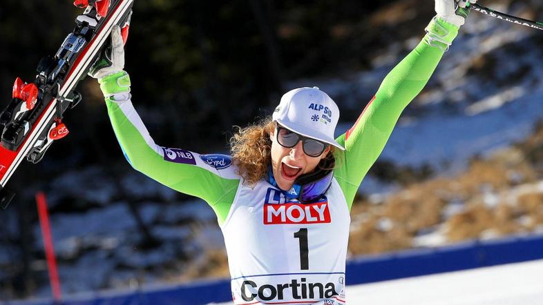 Ilka Štuhec superveleslalom Cortina d'Ampezzo