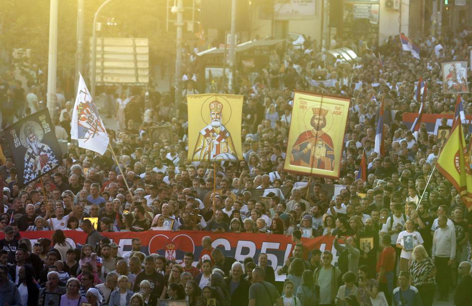 Beograd protesti LGBTQ | Avtor: Epa