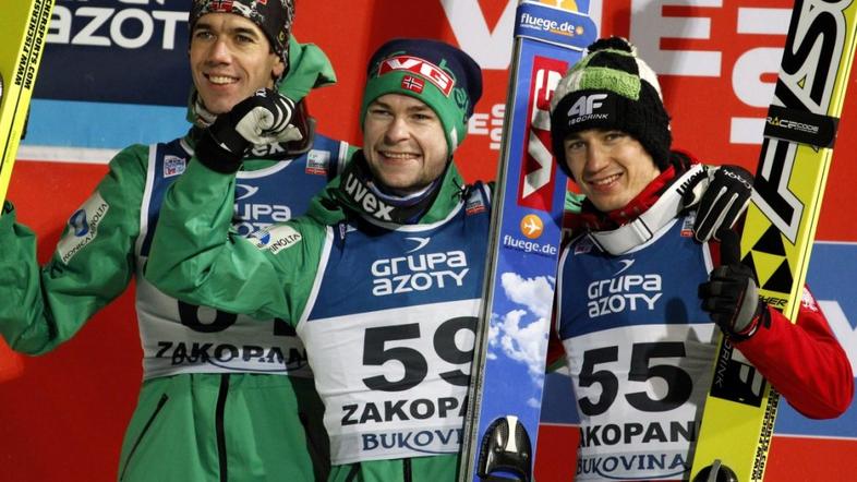 Jacobsen Bardal Stoch Zakopane posamična tekma svetovni pokal smučarski skoki