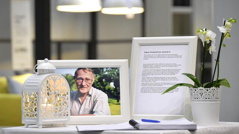 Umrl ustanovitelj Ikee Ingvar Kamprad