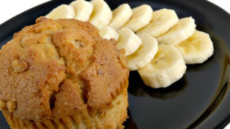Banane so odlična sestavina mafinov.