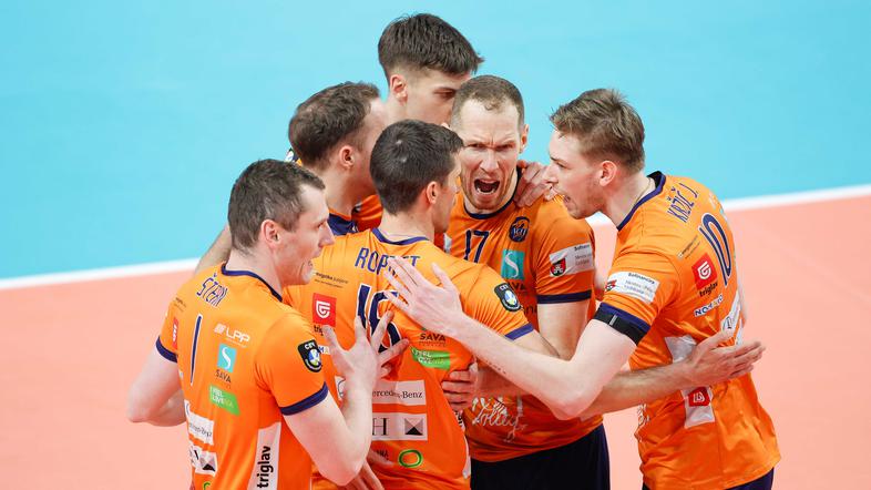 odbojka ACH Volley Ljubljana - Piacenza