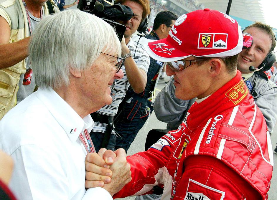 Ecclestone Schumacher | Avtor: Epa