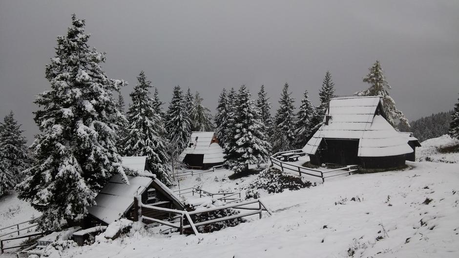 Velika Planina sneg | Avtor: Velika planina