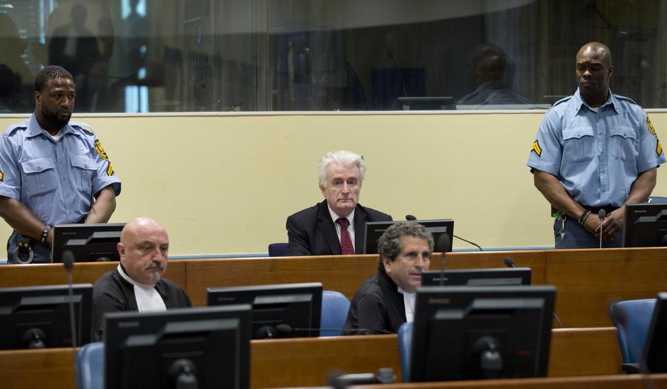 Radovan Karadžić, razglasitev pravnomočne sodbe