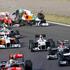 V prvem zavoju sta trčila Massa in Liuzzi.
