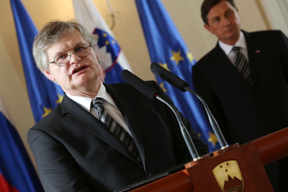 Slovenija 07.03.2014 Boris Stefanec, predsednik republike Borut Pahor je javnost | Avtor: Saša Despot