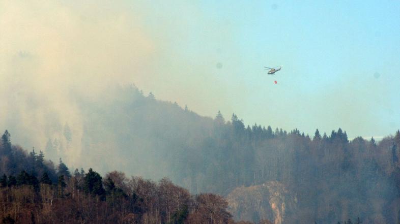 Požar pri Jesenicah