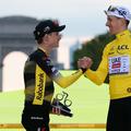Jonas Vingegaard in Tadej Pogačar