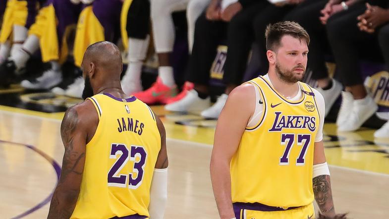 LeBron James in Luka Dončić