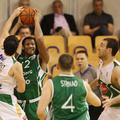 Košarkarji Union Olimpije so si na tretji tekmi priborili finalni nastop.