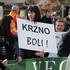 Protest proti nošenju krzna