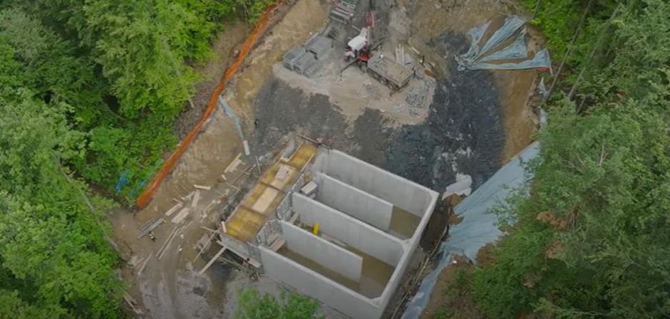 Gradnja, krvavški vodovod, voda, občina Cerklje na Gorenjskem | Avtor: 