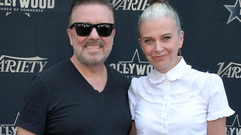 ricky gervais, jane fallon