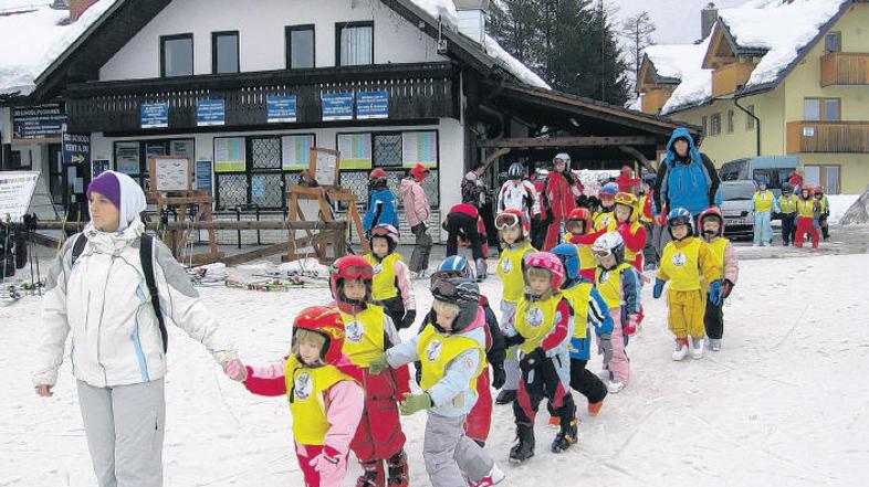 Na kranjskogorskih smučiščih bodo zaradi gospodarske krize letos težko ponovili 