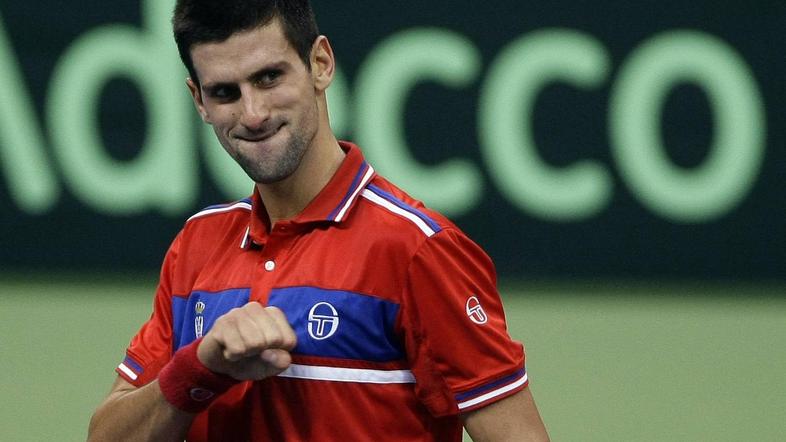 Nole se je ob koncu leta upravičeno potrkal po prsih. (Foto: Reuters)