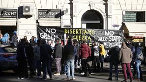 Italija, protesti zoper PCT