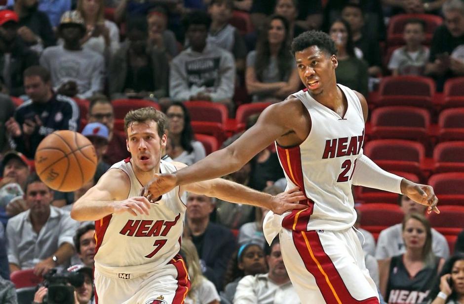 Goran Dragić, Hassan Whiteside | Avtor: Profimedias