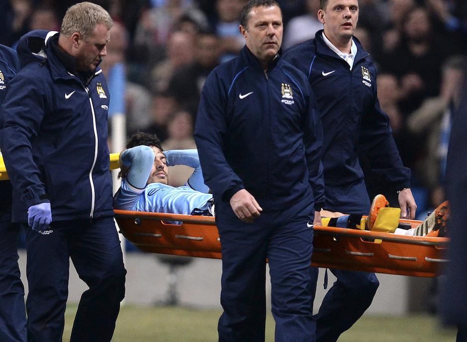 David Silva, poškodba | Avtor: Reuters
