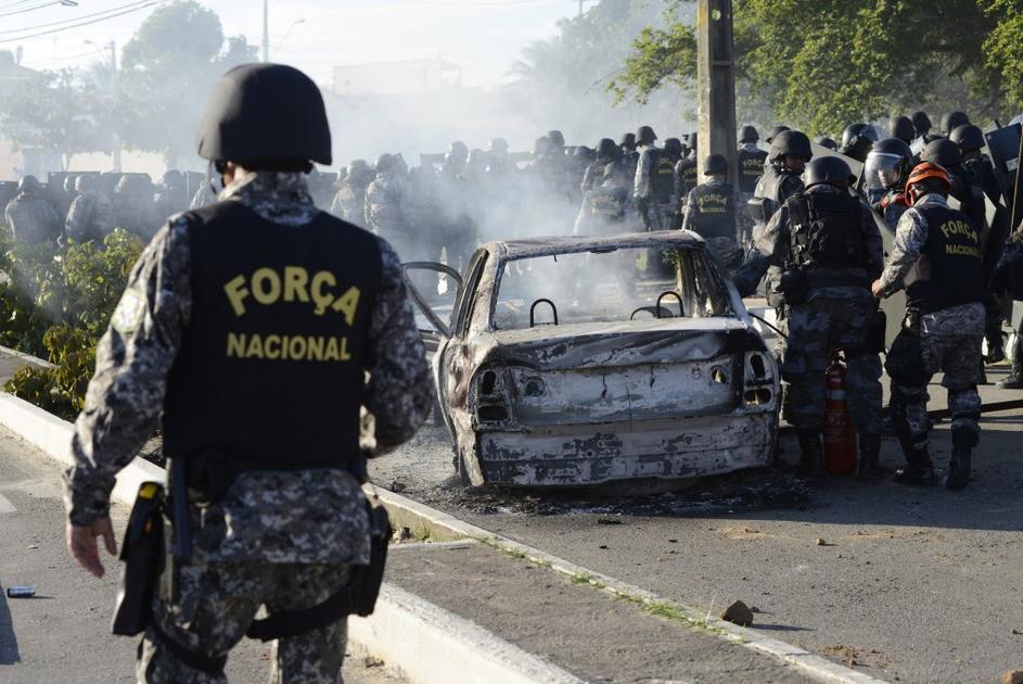 Brazilija, protest, tekma