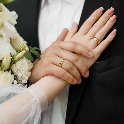 poroka, poročni prstani