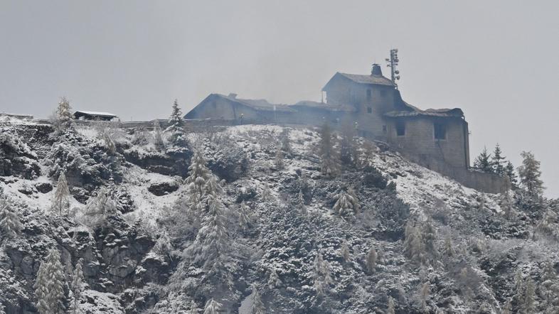 Hitlerjevo Orlovo gnezdo, požar
