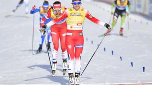 Maiken Caspersen Falla sprint Seefeld SP v nordijskem smučanju